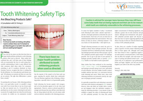 Tooth Whitening Safety Tips