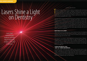 Lasers Shine a Light on Dentistry